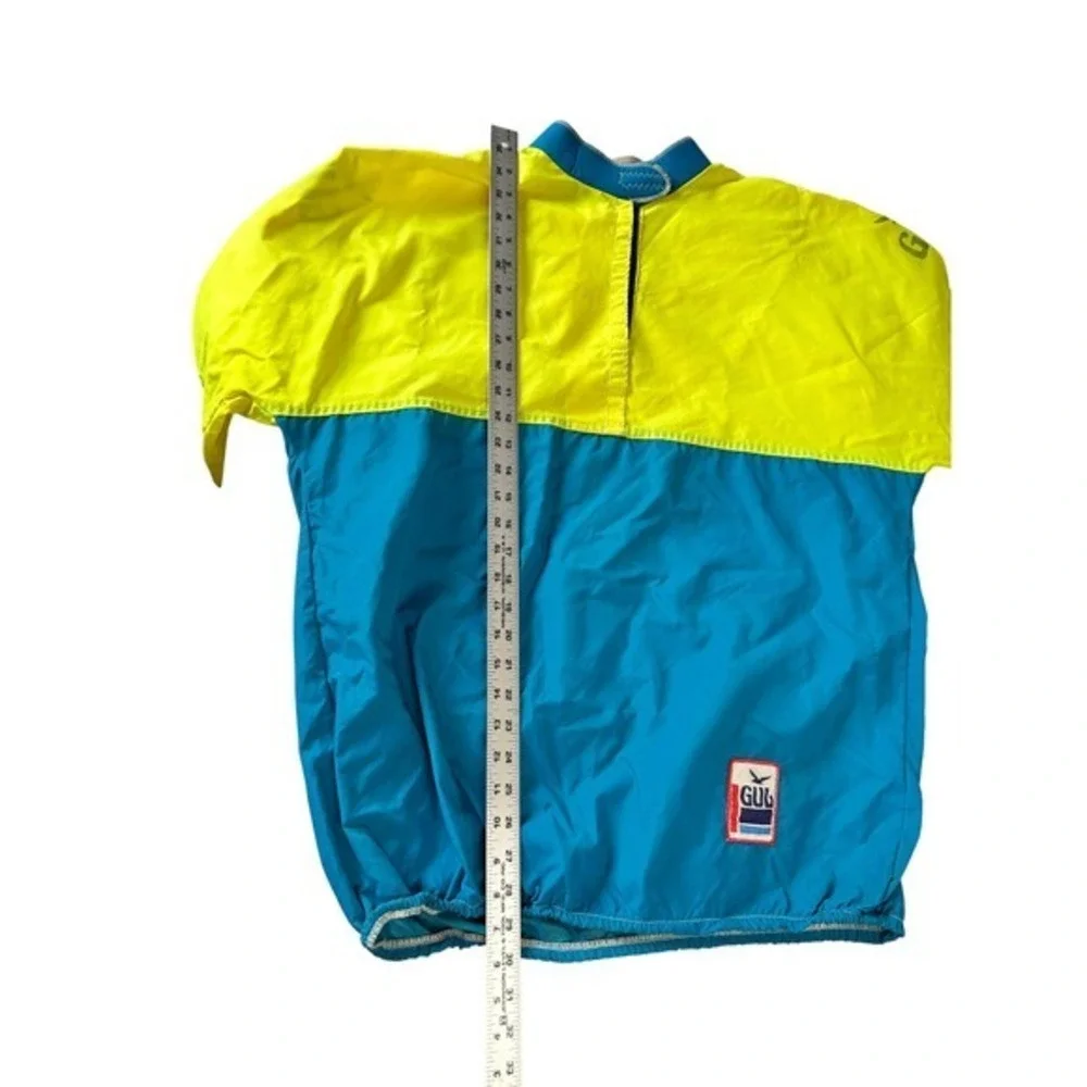 GUL Vintage 70s 80s Windbreaker Jacket Surf Scuba‎ Neon Pullover Men's